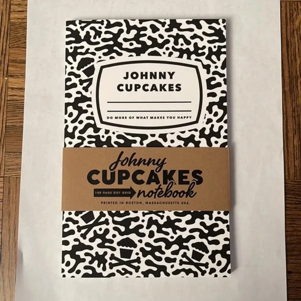 NWT Johnny Cupcakes Journal Notebook